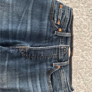 Levi's Blue Straight Leg Jeans with Classic Design